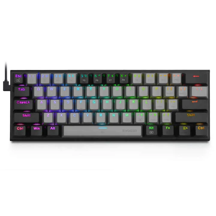 بسعر الجملة 61 مفتاحًا جديدًا LED RGB لوحة . Wholesale 61 Keys New LED RGB Backlit Keyboard UK