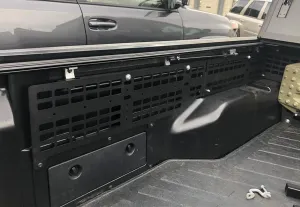 2005-2022 TOYOTA TACOMA BED MOLLE SYSTEM FOR BAKFLIP COVER ONLY
