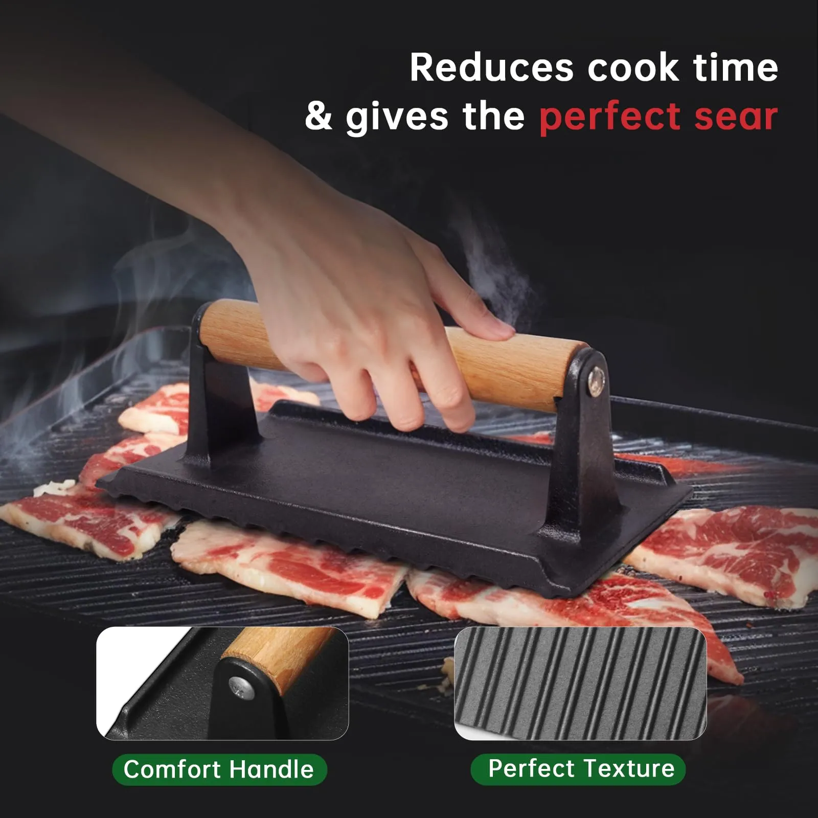 22PCS Griddle Accessories Kit, Flat Top Grill Accessories Set for Blackstone and Camp Chef, Grill Spatula Set with Enlarged Spatulas, Basting Cover, Scraper,Silicone Grill Mat for Outdoor BBQ