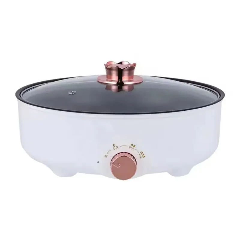 30Cm Non Stick 220V Coating Portable Electric Frying Pan -F51-8-1455