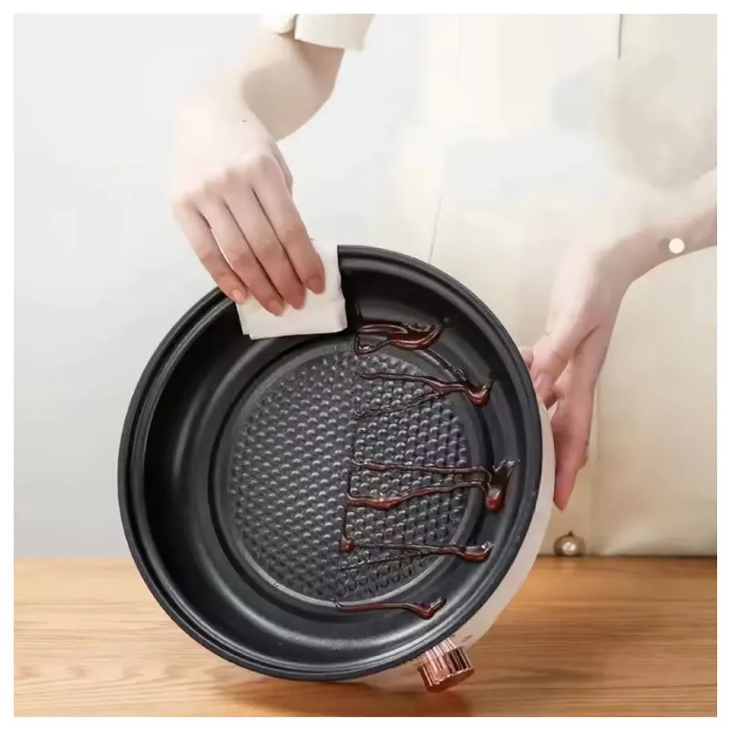 30Cm Non Stick 220V Coating Portable Electric Frying Pan -F51-8-1455