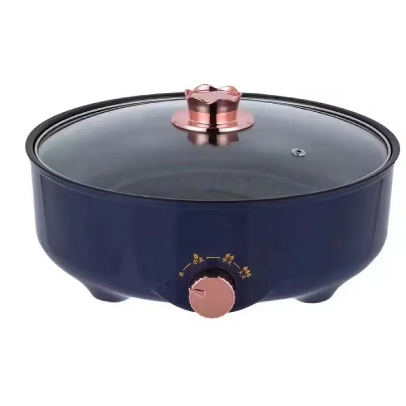30Cm Non Stick 220V Coating Portable Electric Frying Pan -Ja-115