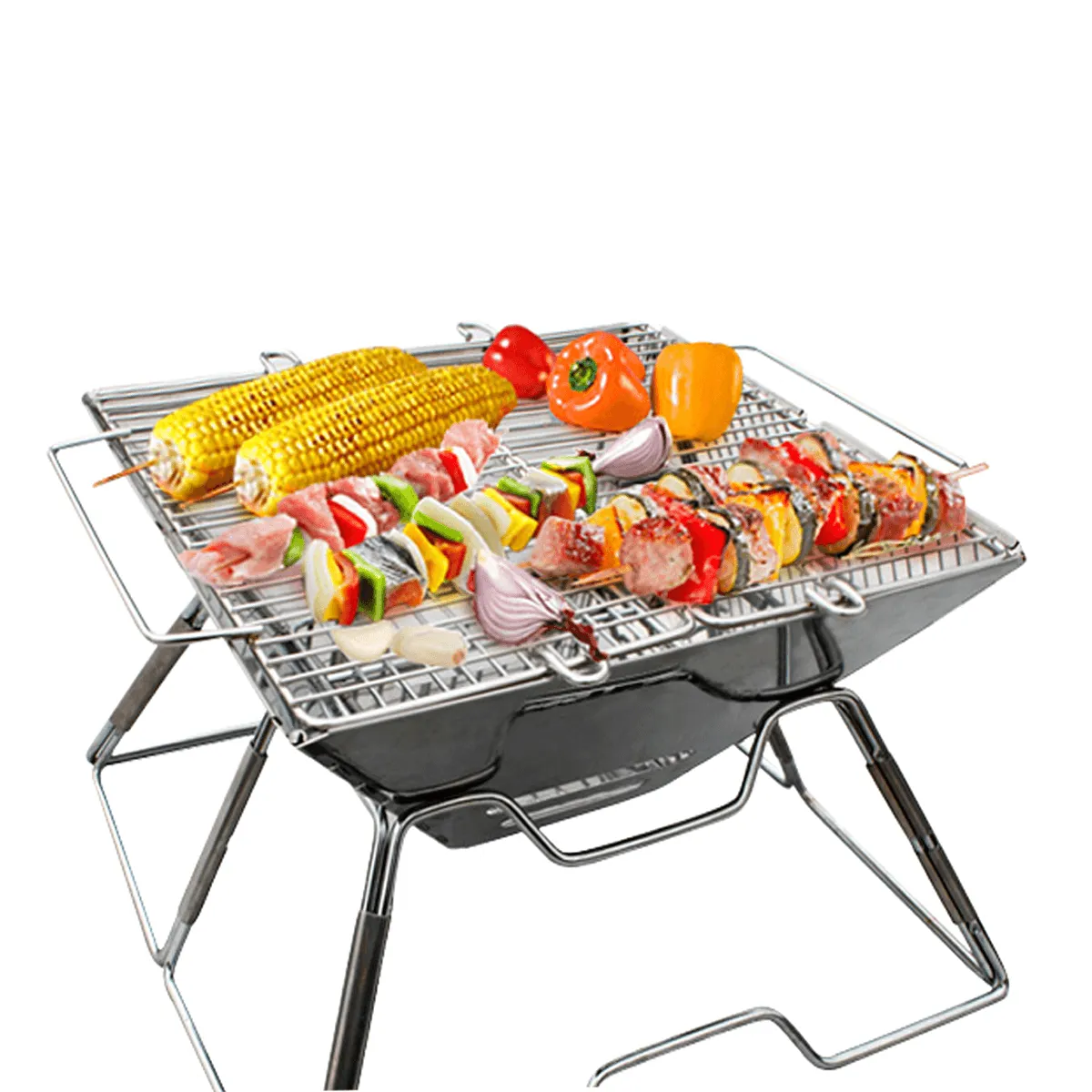 31X31X22Cm Folding BBQ Barbecue Grill Portable Outdoor Home BBQ Tools Easy Installation