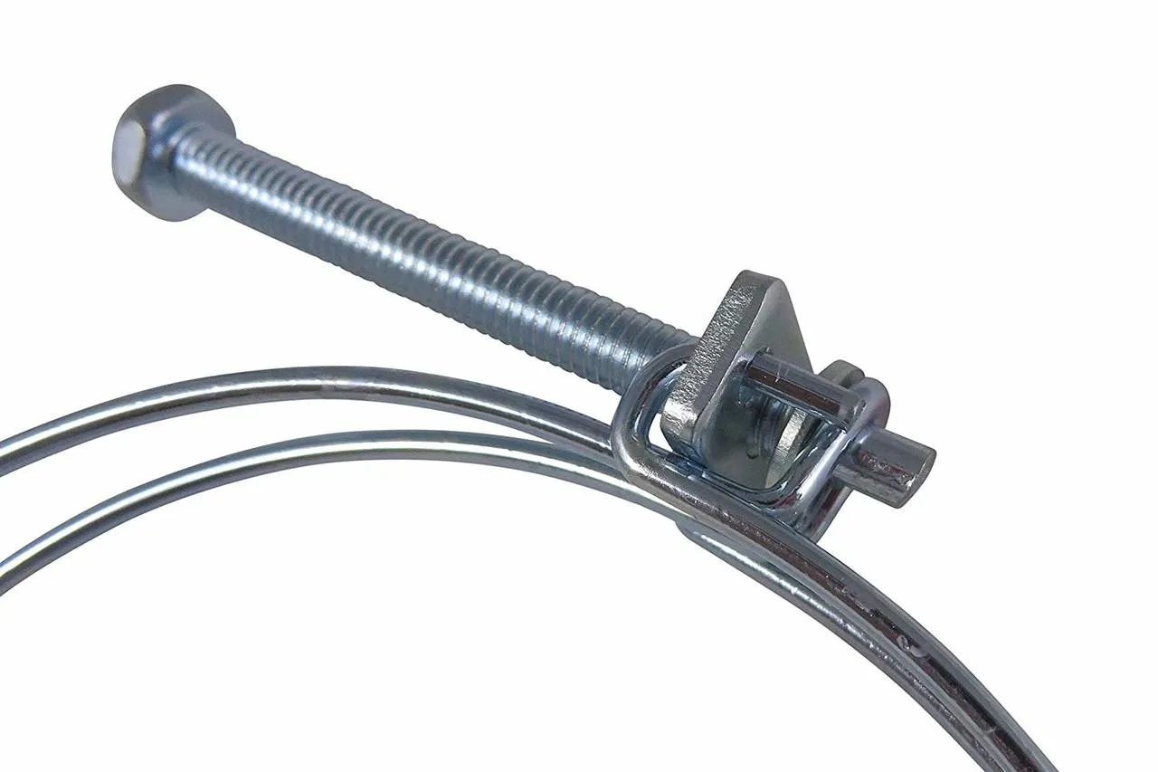 5 Piece Double Wire Loop Spring Steel Hose Clamps