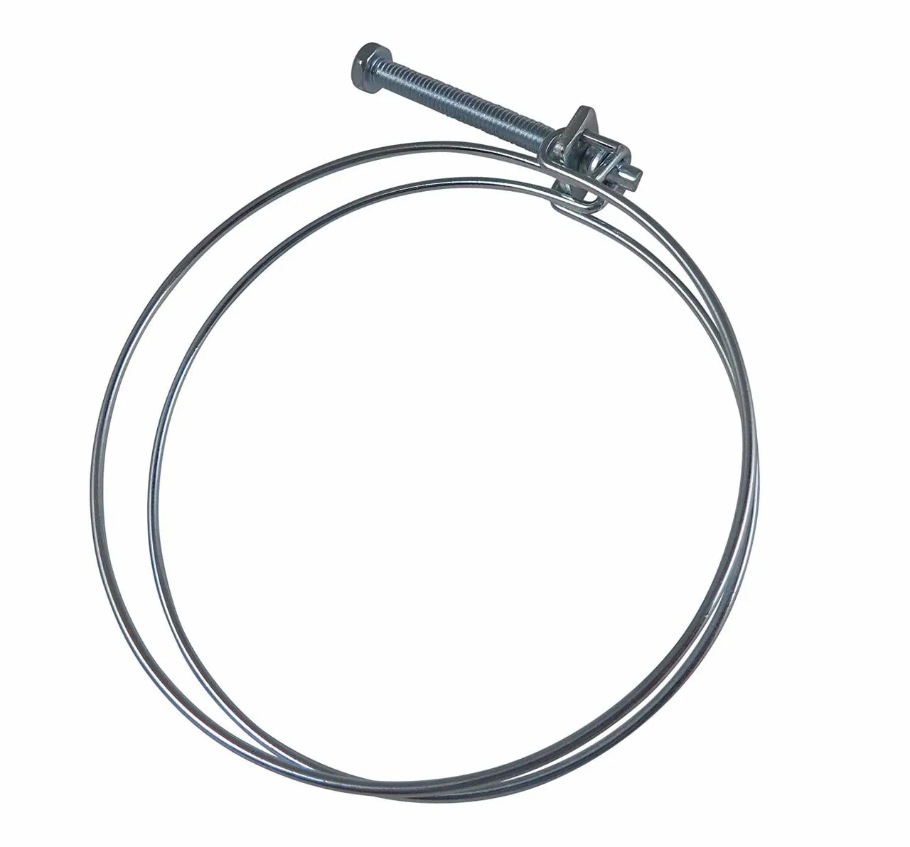 5 Piece Double Wire Loop Spring Steel Hose Clamps