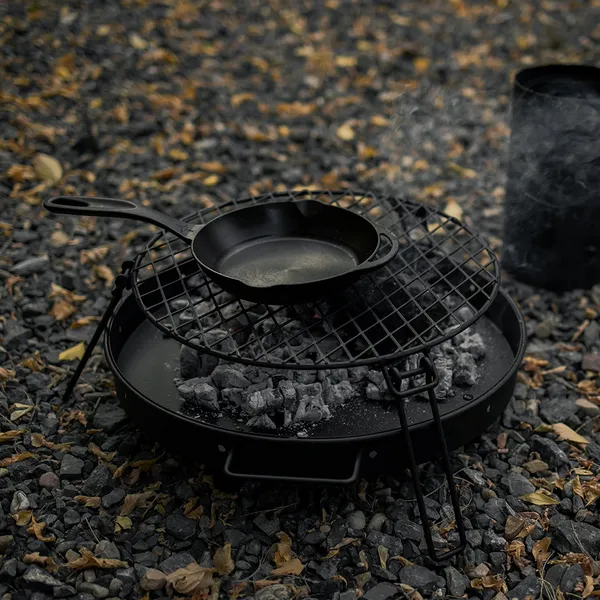 Barebones Fire Pit Grill Grate - Circular