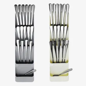 Block Holder Drawer Knives Fork Spoons Storage Rack