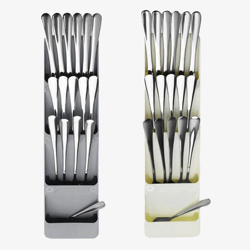 Block Holder Drawer Knives Fork Spoons Storage Rack