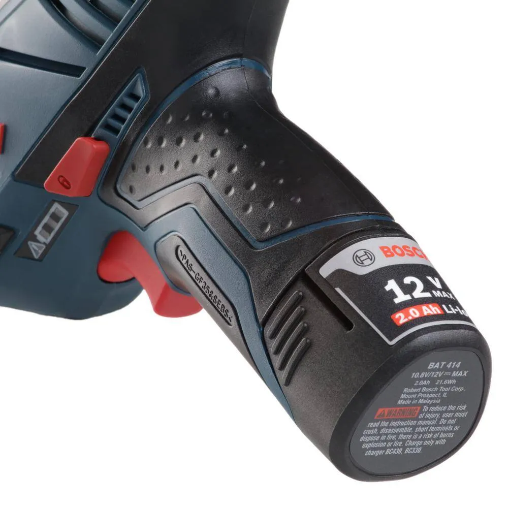 Bosch 12V Max Pocket Reciprocating Saw Kit with 2.0Ah Battery