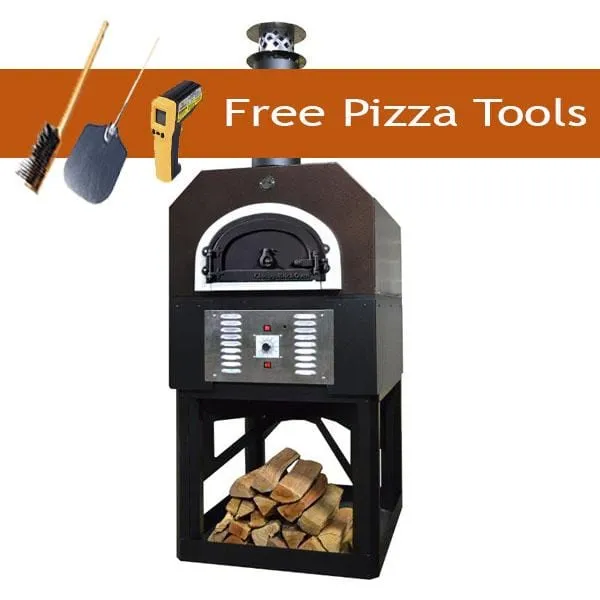 Chicago Brick Oven 750 Gas and Wood Oven w/Stand