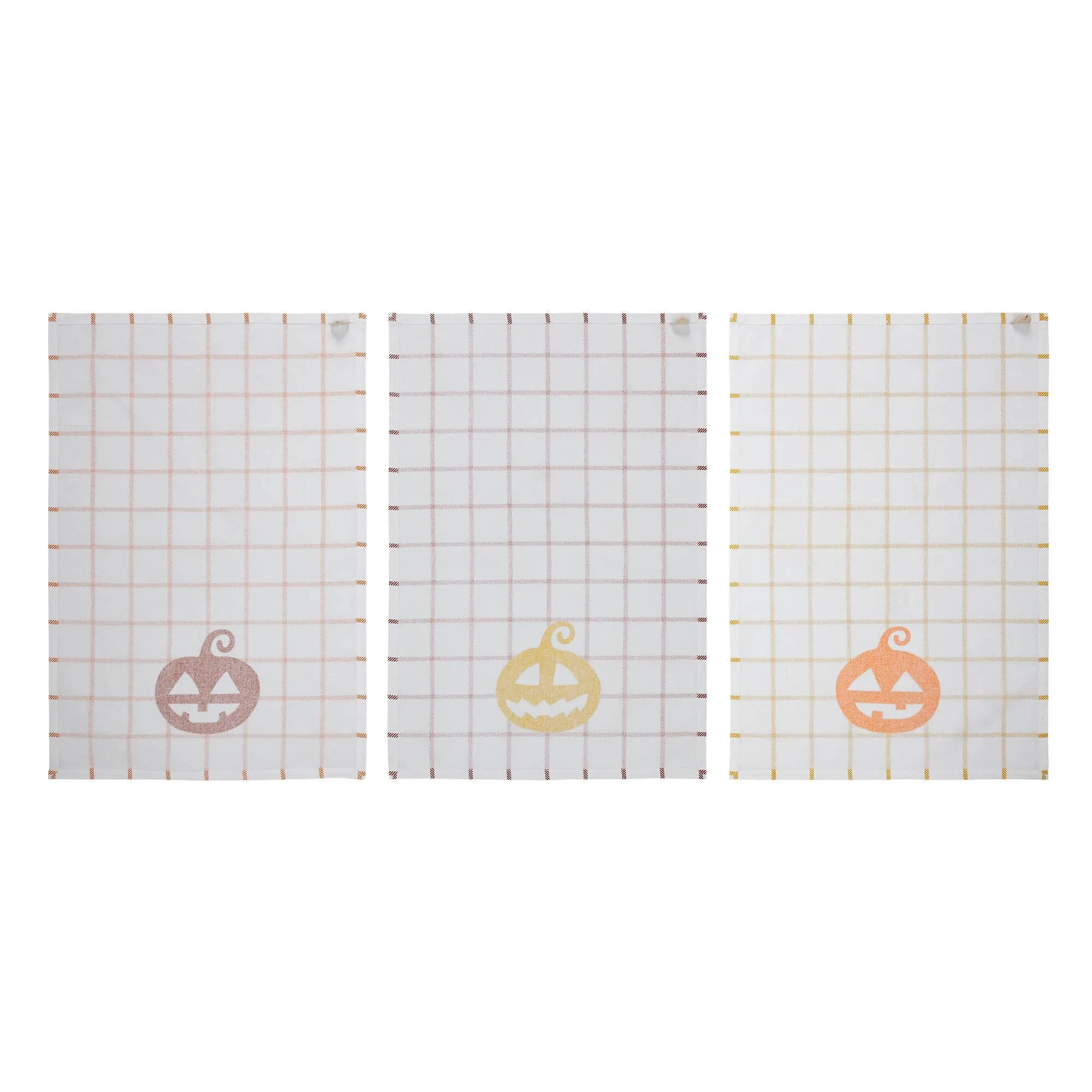 Country Halloween Tea Towels - Set of 3