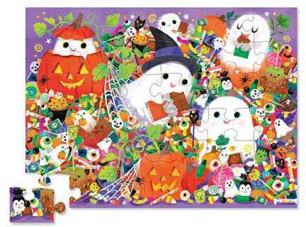 Crocodile Creek 36 Piece Floor Puzzle Trick or Treat