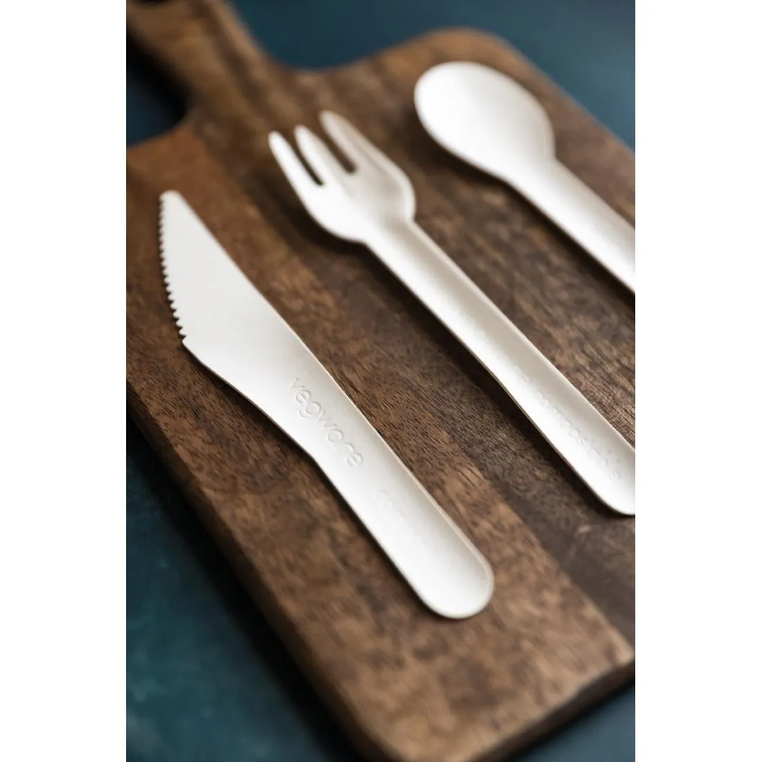 CU543 Vegware Compostable Paper Fork (Pack 1000)