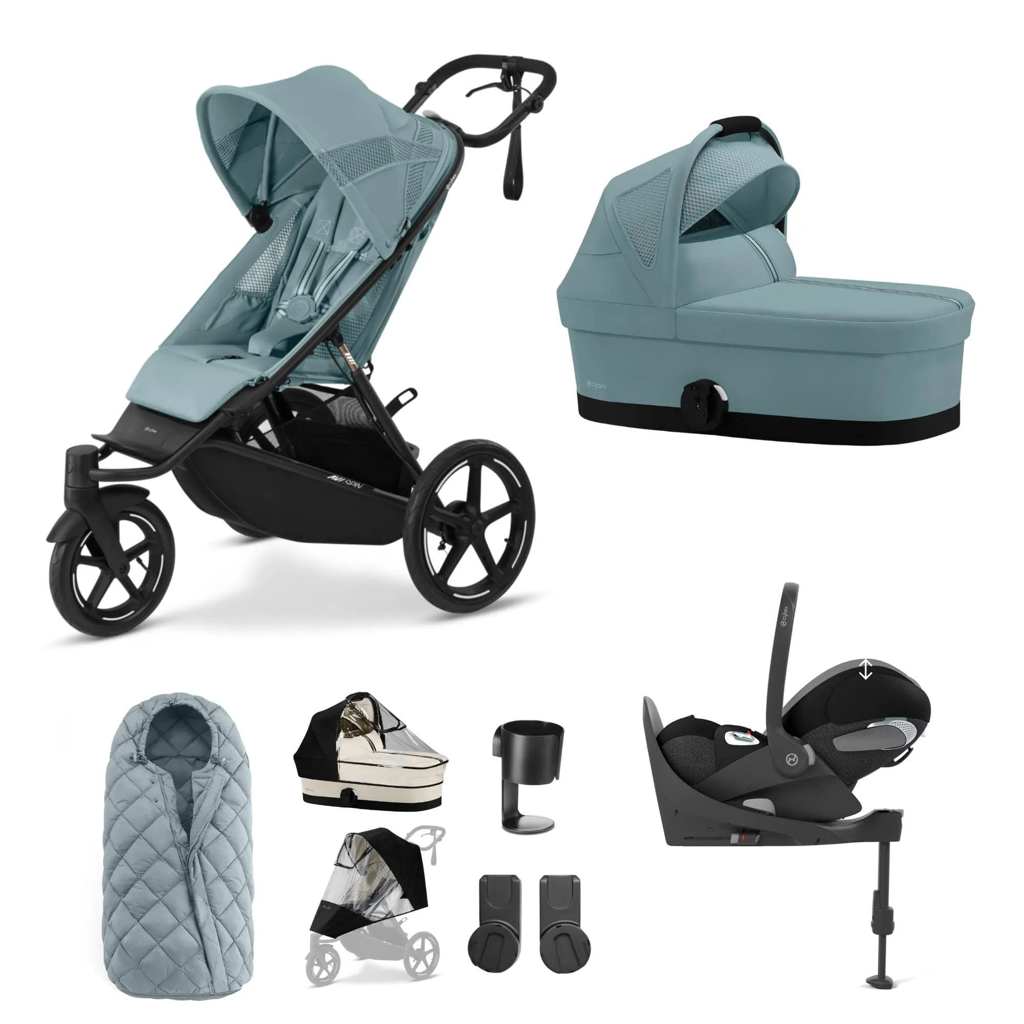 Cybex Avi Spin Luxury Kit - Stormy Blue