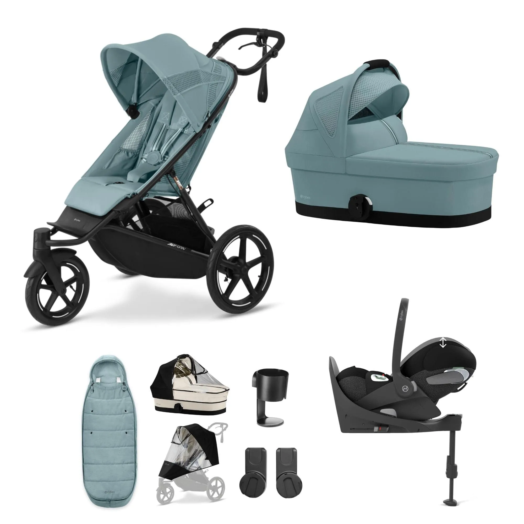 Cybex Avi Spin Luxury Kit - Stormy Blue