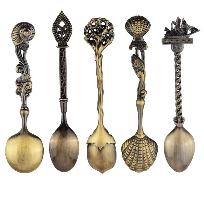 Deep Ocean Themed Tableware Set, 5 Pcs