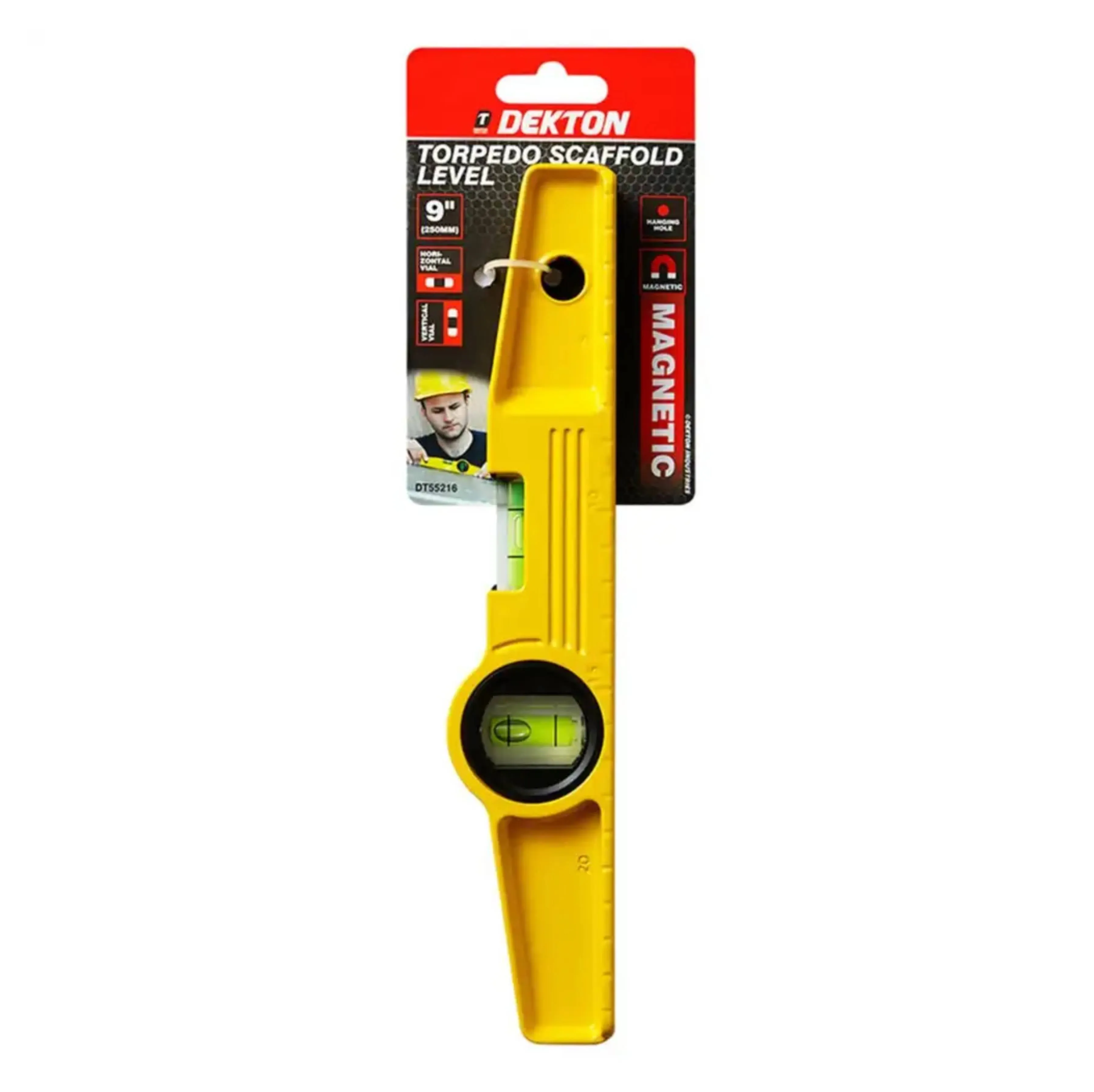 DEKTON Torpedo Scaffold Level with Magnets