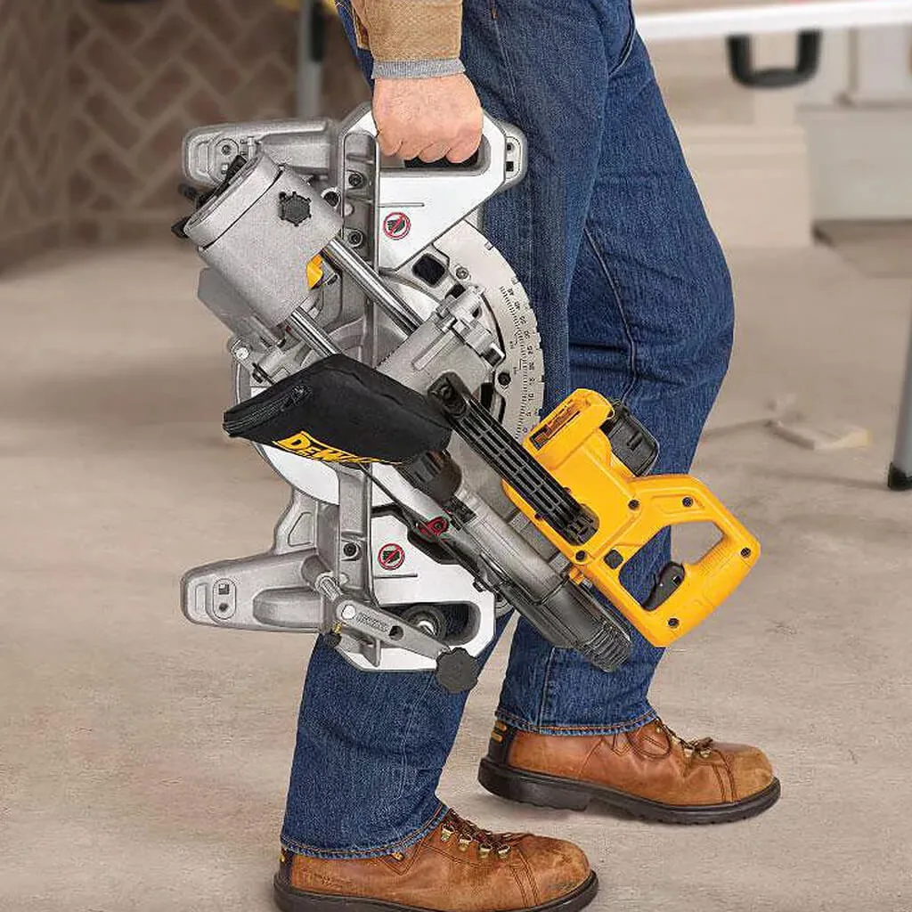 DeWalt DCS361B 7-1/4 in 20 V Lithium-Ion Cordless Sliding Miter Saw (Tool Only)