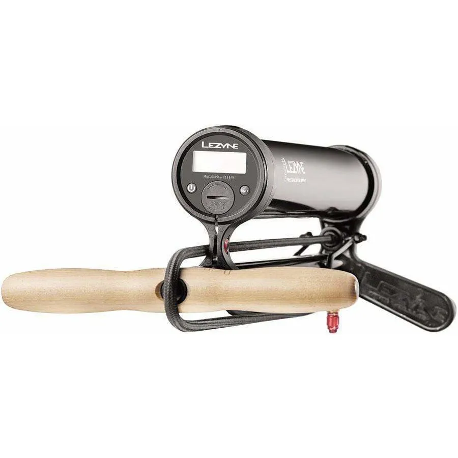 Digital Pressure Over Drive: ABS-1 Chuck Bike Floor Pump