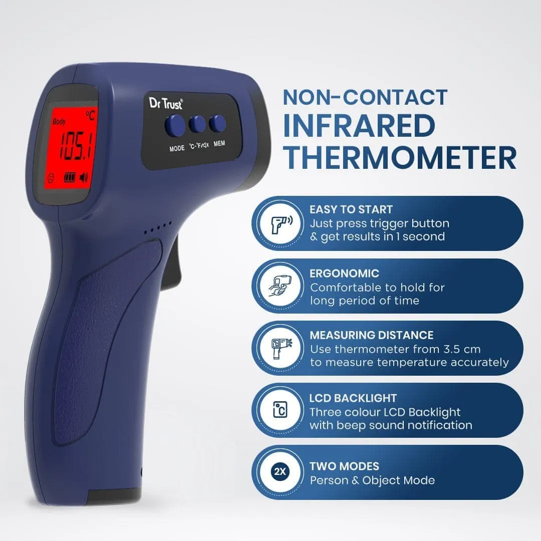 Dr Trust USA Non Contact IR Infrared Thermometer 610