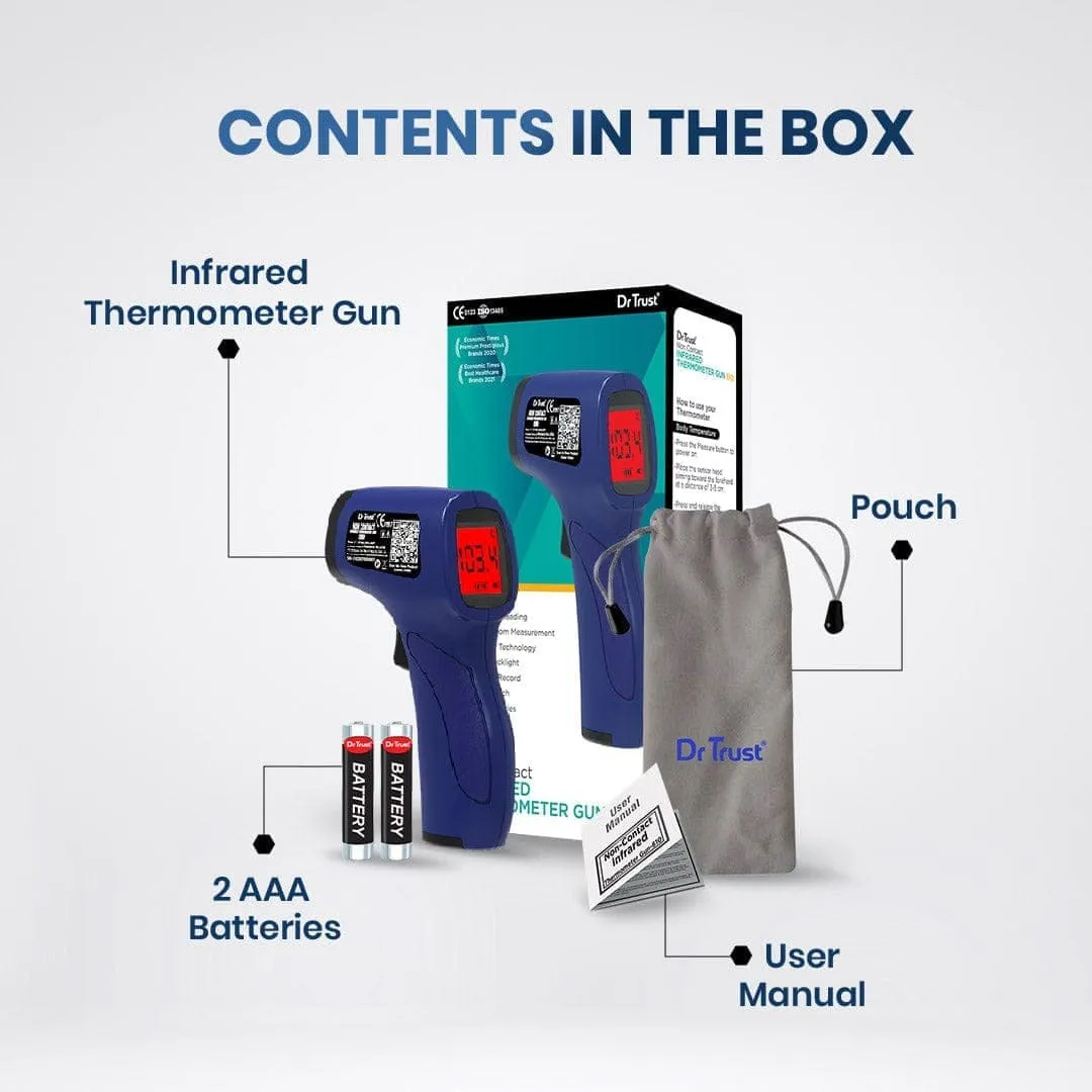 Dr Trust USA Non Contact IR Infrared Thermometer 610