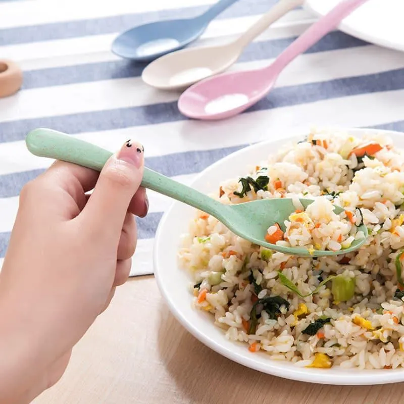 Eco-Friendly Wheat Straw Spoons