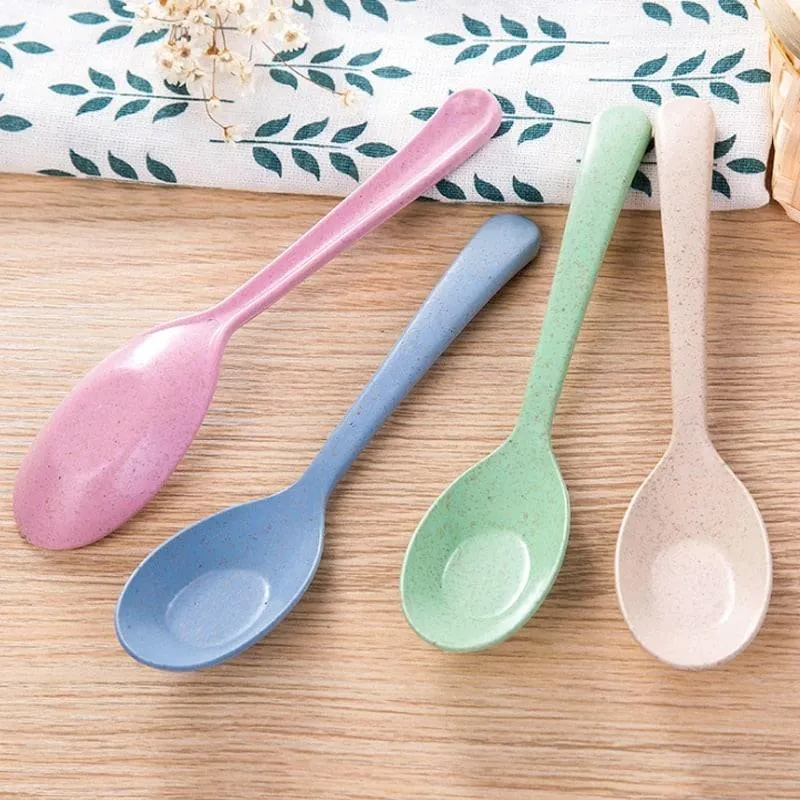 Eco-Friendly Wheat Straw Spoons
