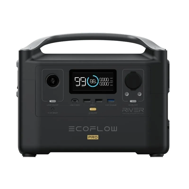 EcoFlow RIVER Pro Portable Power Station   160W Solar Panel