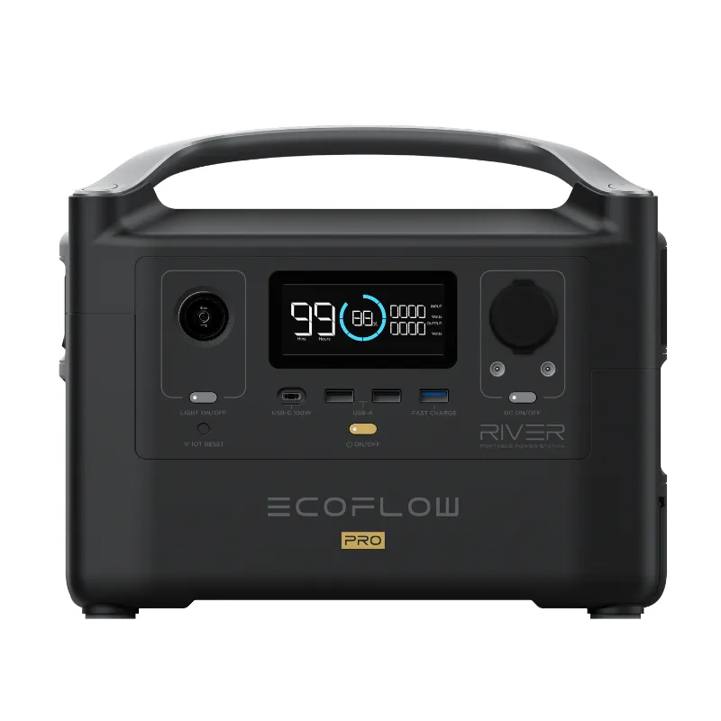 EcoFlow River Pro Power Station Bundle with 110W Solar Panel