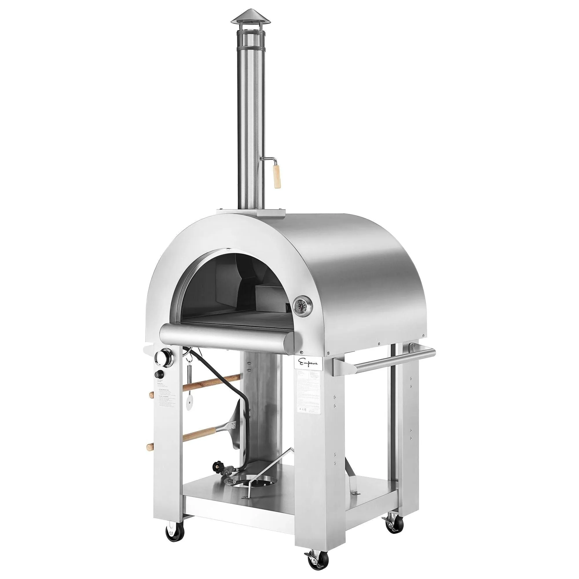 Empava Outdoor Wood Fired and Gas Pizza Oven PG03