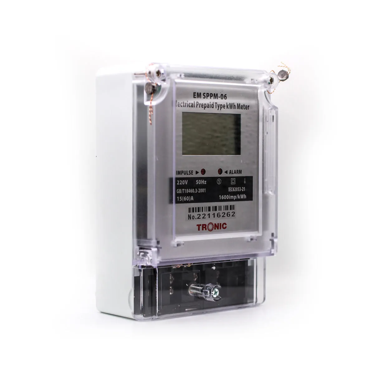 Energy Meter Prepaid SP 60A EM SPPM-06