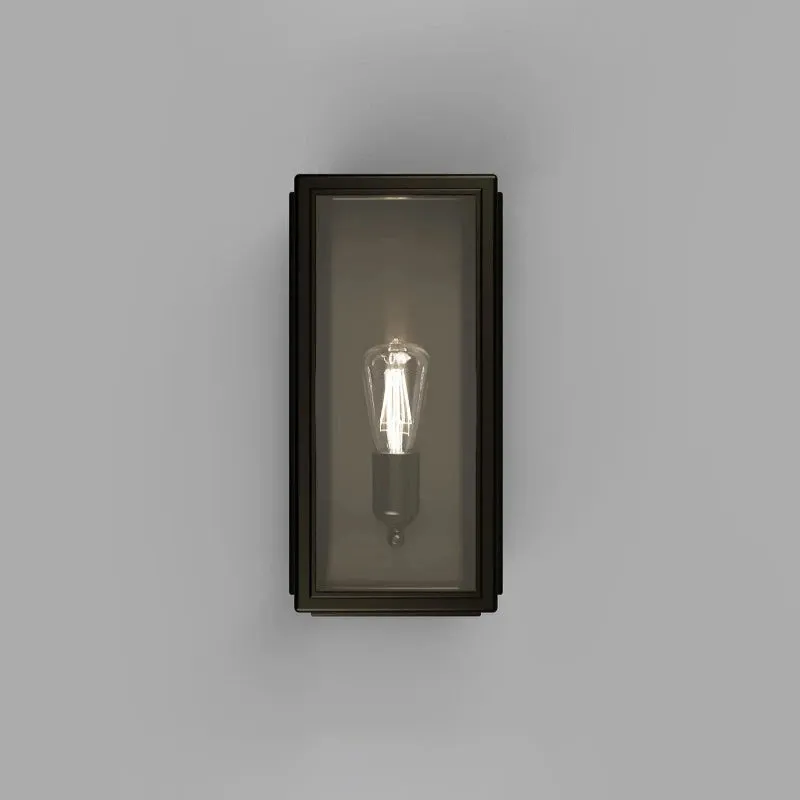 Exterior Traditional Aged Bronze Wall Lantern