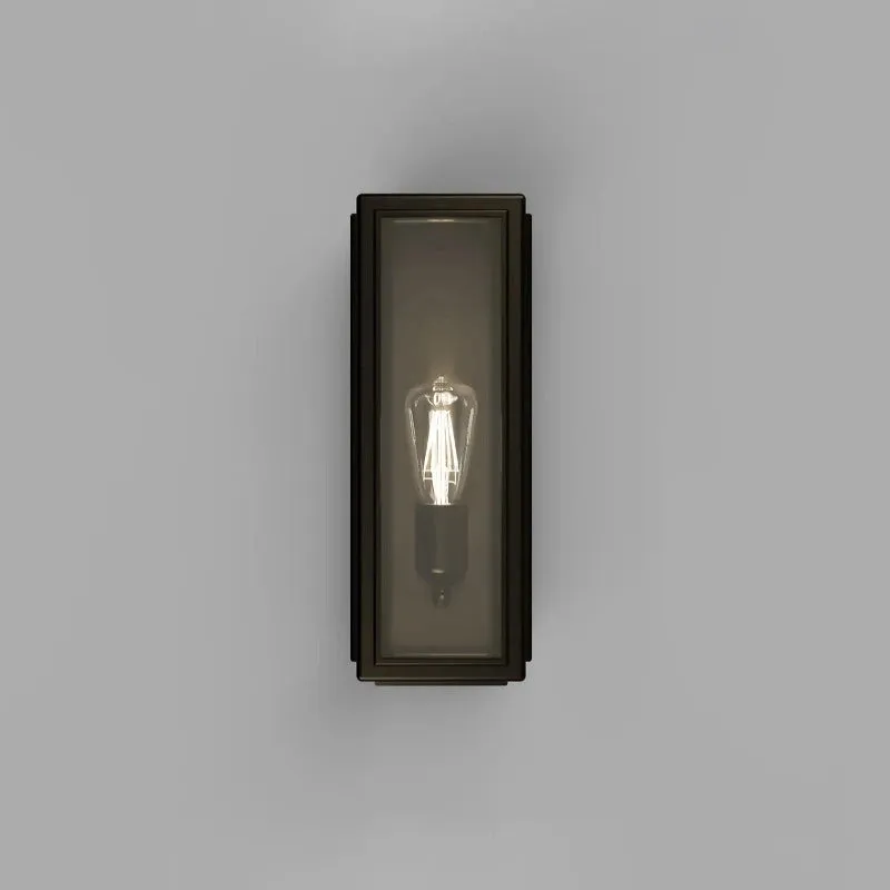 Exterior Traditional Aged Bronze Wall Lantern