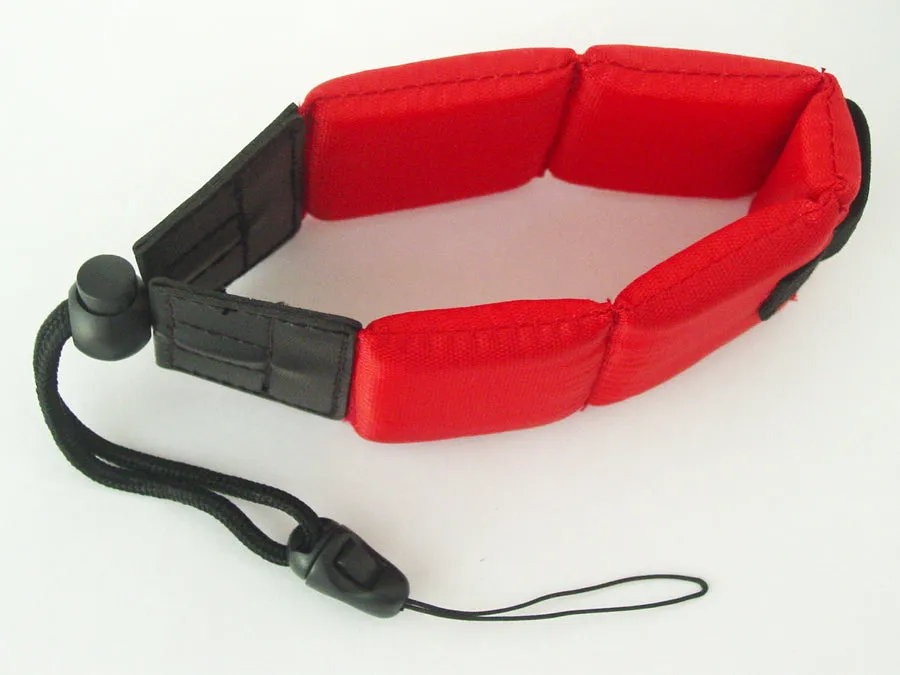 Floating Camera Strap Wrist Band Wristband Waterproof Digital Intova Olympus Red