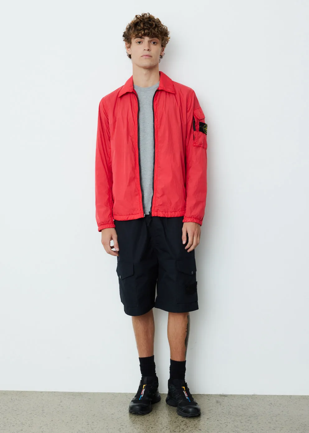 Garment Dye Crinkle Reps Overshirt