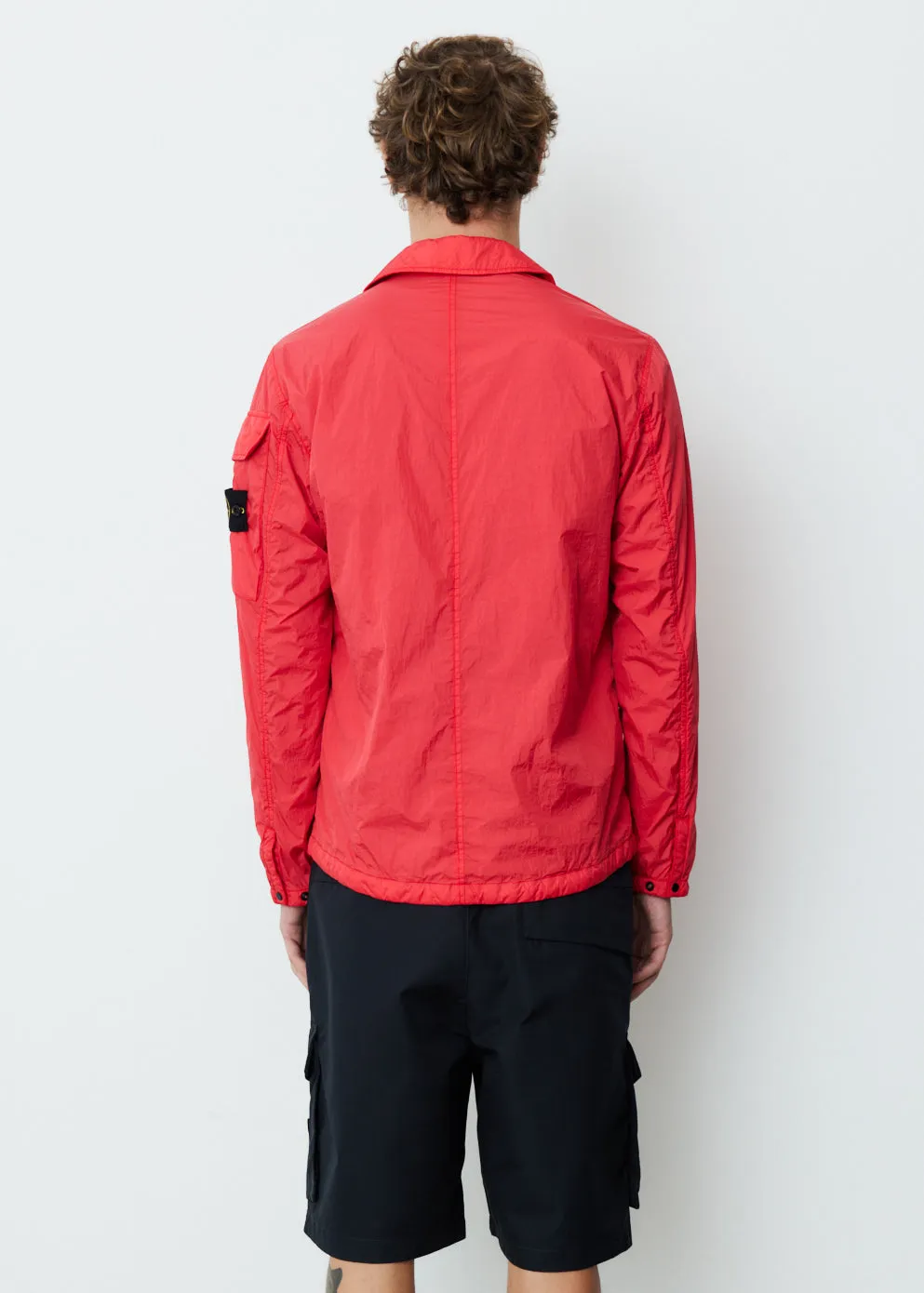 Garment Dye Crinkle Reps Overshirt