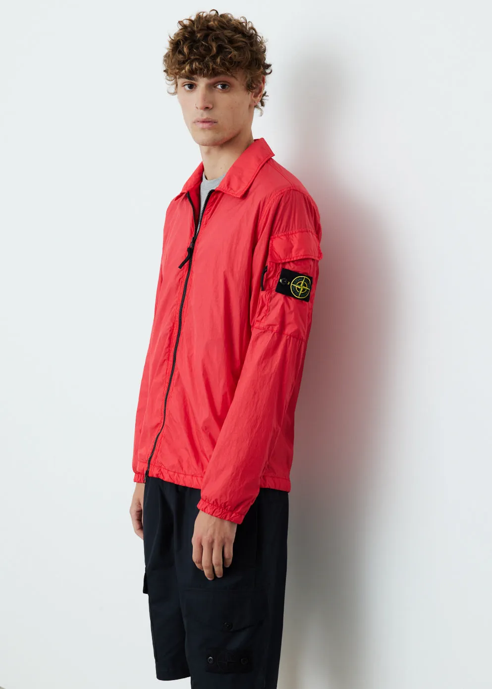 Garment Dye Crinkle Reps Overshirt