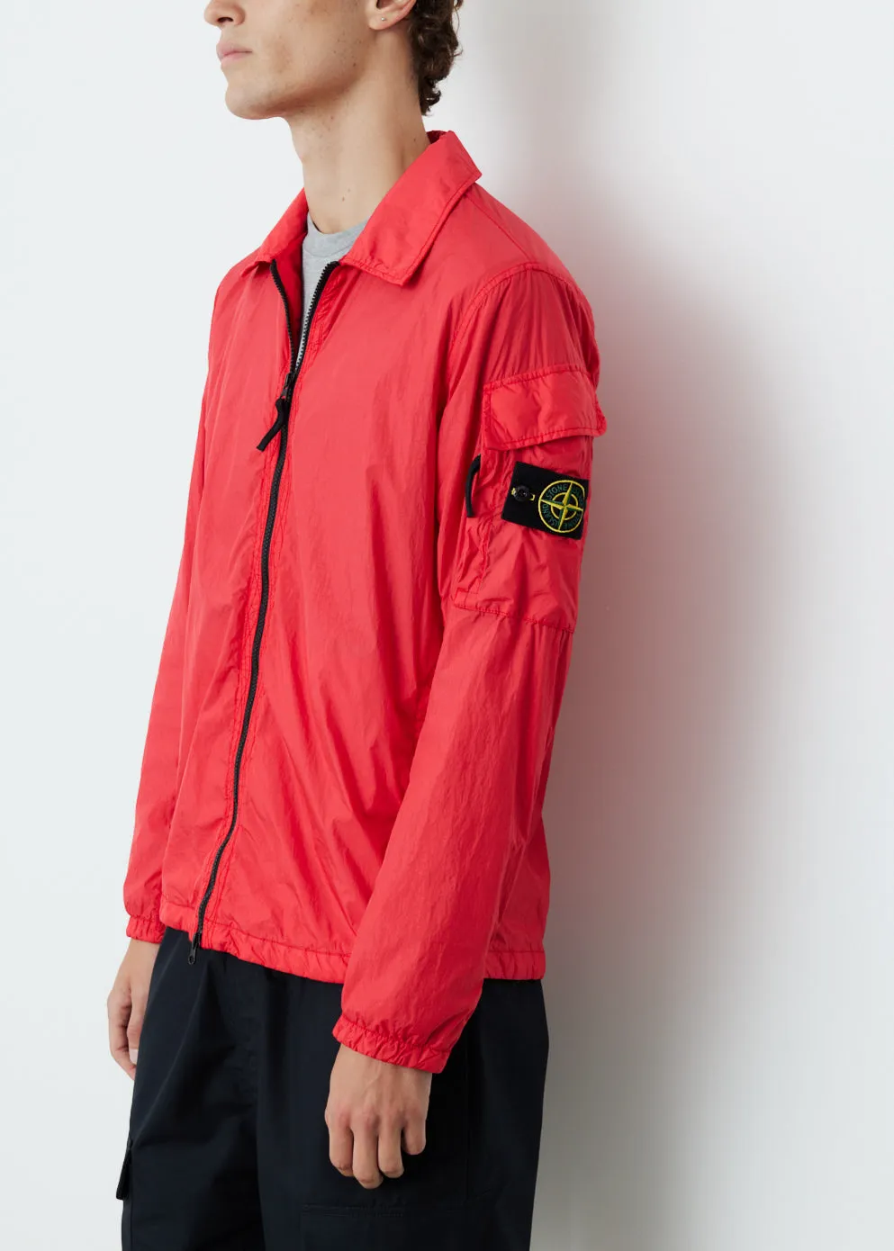 Garment Dye Crinkle Reps Overshirt