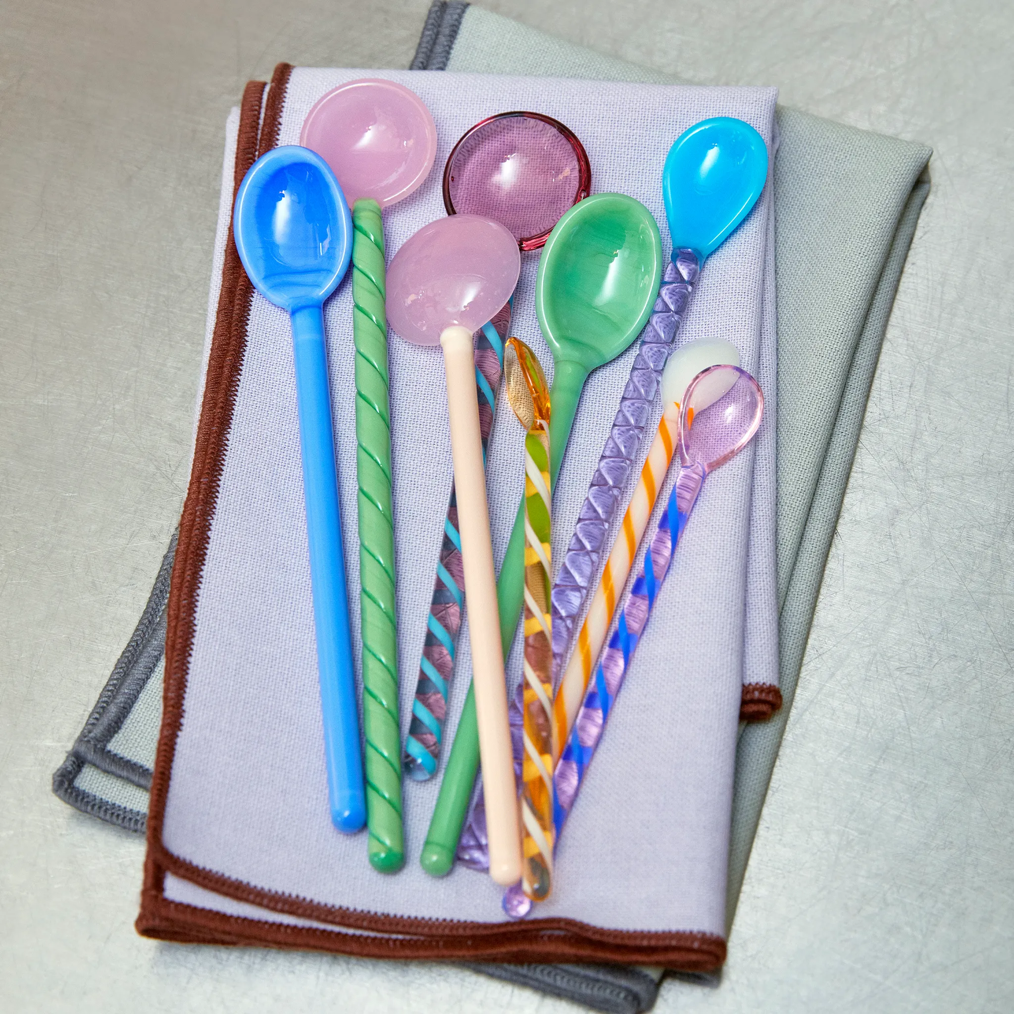 Glass Spoons - Twist by HAY