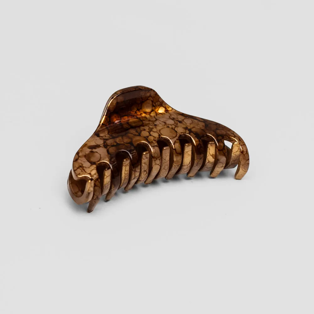 Hand Painted Small Hair Claw Clip for Fine Hair