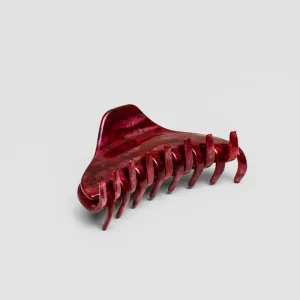 Hand Painted Small Hair Claw Clip for Fine Hair