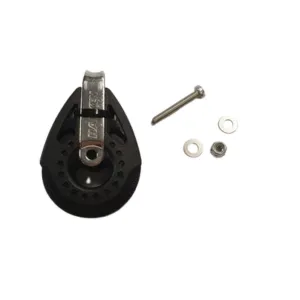 Harken 40mm Carbo Air Block with Removable Bolt - HSB420