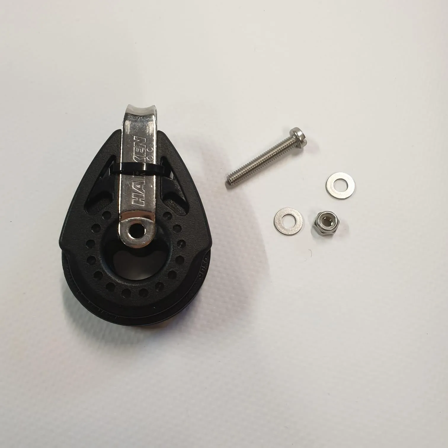 Harken 40mm Carbo Air Block with Removable Bolt - HSB420