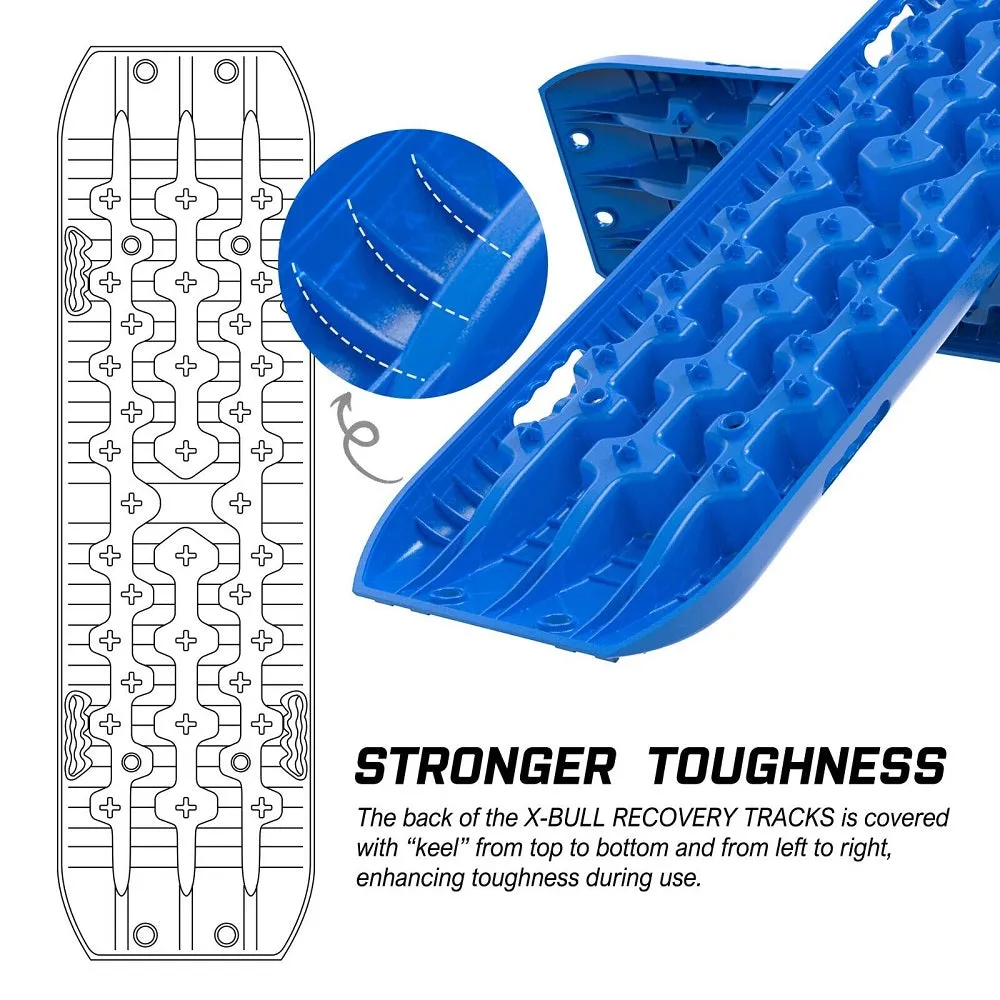 Heavy Duty 4WD Recovery Tracks Set for Snow, Mud X-BULL