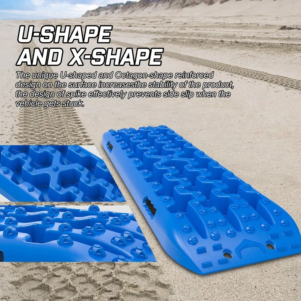Heavy Duty 4WD Recovery Tracks Set for Snow, Mud X-BULL