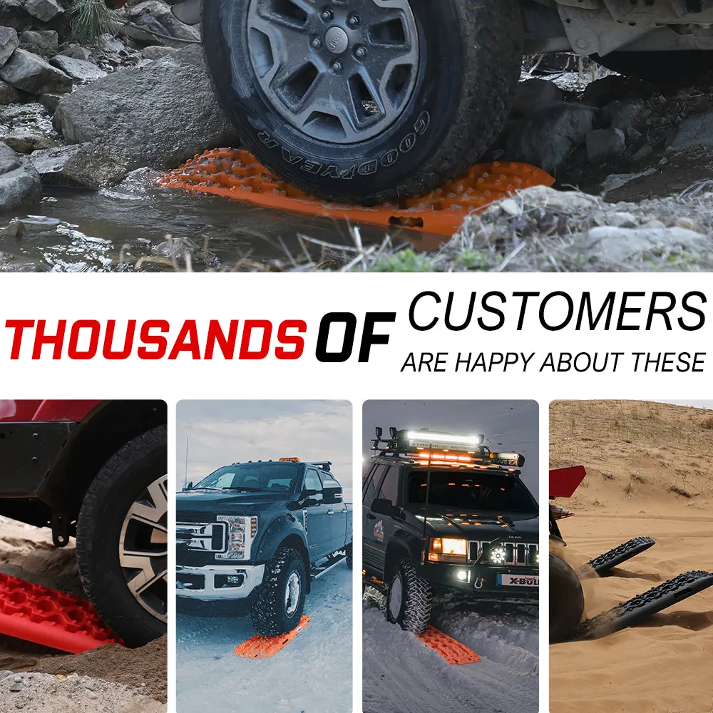 Heavy Duty Nylon Recovery Tracks 2 pcs Sand/Mud Kit X-BULL