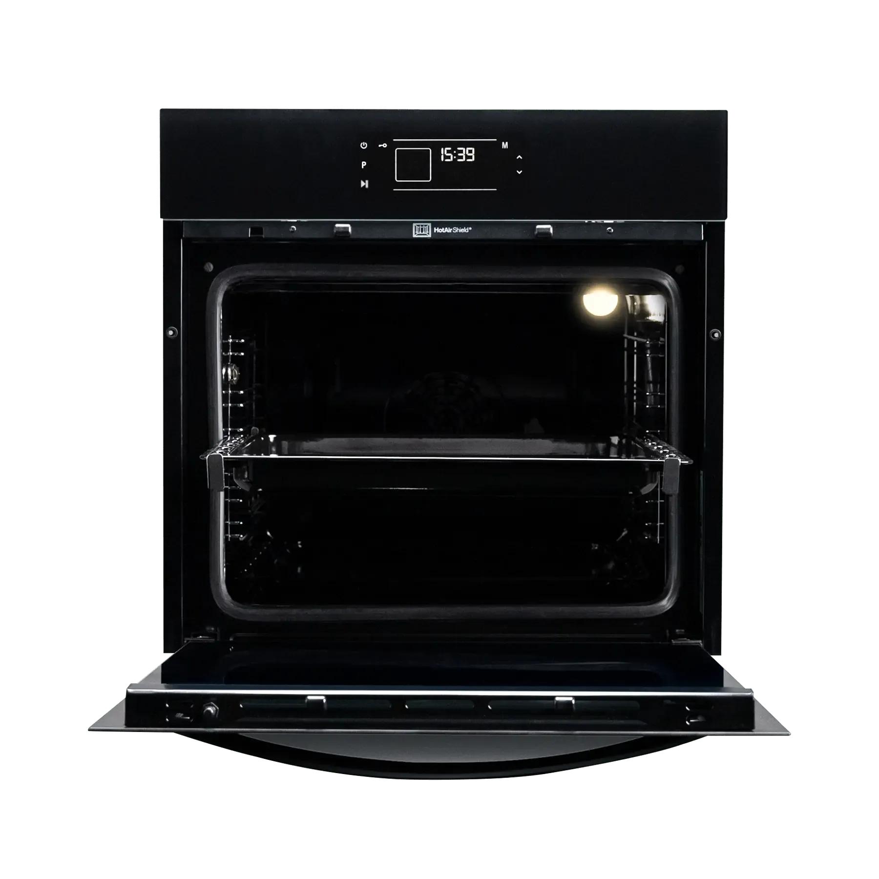 IFB 656 FTCB/E-RCT Built-in Oven 69 L Black Glass Finish with Chrome Trim