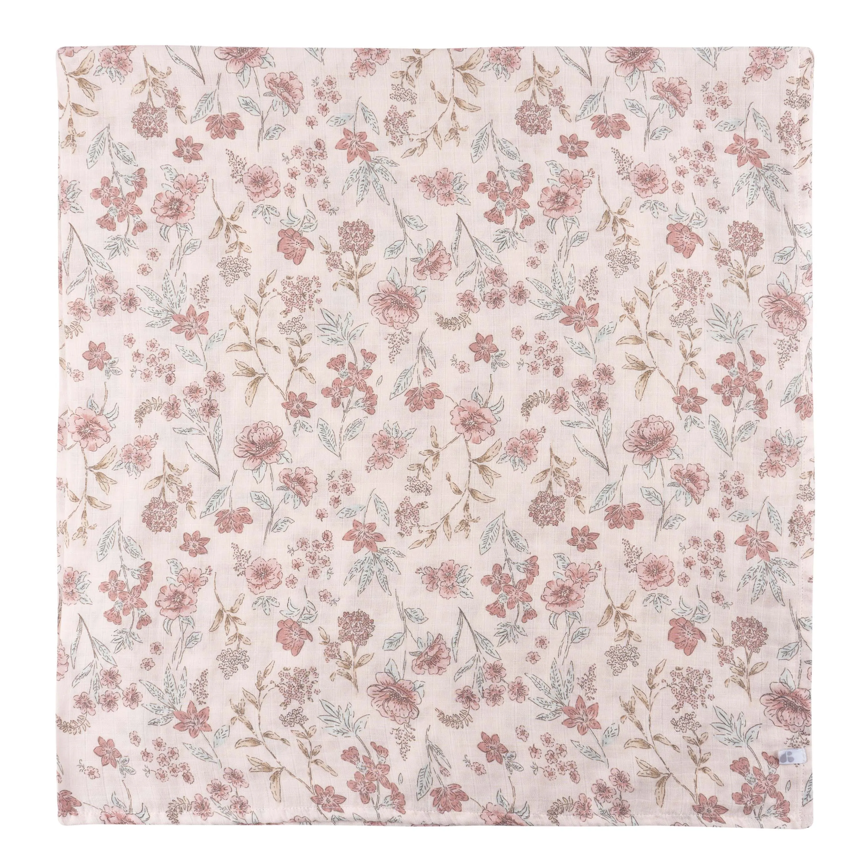 Just Born by Gerber Baby Girl 2-Pack Muslin Swaddle Blanket - PINK