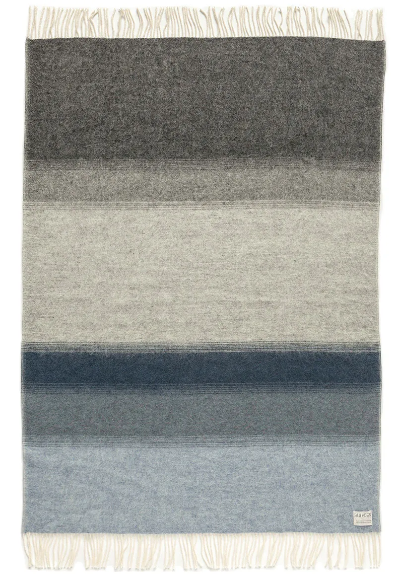 Landscape 1052 - Álafoss Wool Blanket