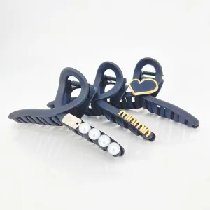 Large Claw Clips for Thick Long Hair, Pack of 3 Hair Accessories for Women Girls
